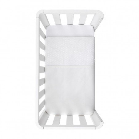 HOUSSE DE COUETTE PETIT LIT 70x77x1 CM UNIC ECRU
