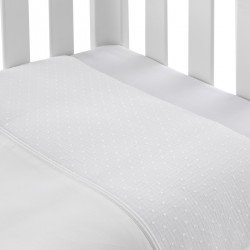 HOUSSE DE COUETTE PETIT LIT 70x77x1 CM UNIC ECRU