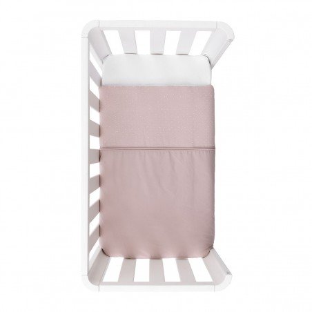 HOUSSE DE COUETTE PETIT LIT 70x77x1 CM UNIC ROSE