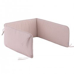 SET 2 PCS.BEDSPREAD W/S COT 60 UNIC PINK 60x120x3 CM