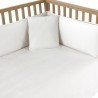 SET 2 PCS. QUILT COVER COT 70 REGENT CREAM 110x170x3 CM