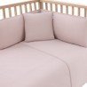 SET 2 PCS. QUILT COVER COT 70 UNIC PINK 110x170x3 CM