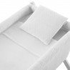 SMALL BED X WOOD UNE UNIC ECRU/WHITE 55x87x74 CM
