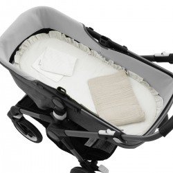COUSSIN PORTE-BÉBÉ PACK REGENT CREMA 35x75x1 CM