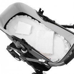 CUSHION FOR PRAM PACK UNIC ECRU 35x75x1 CM
