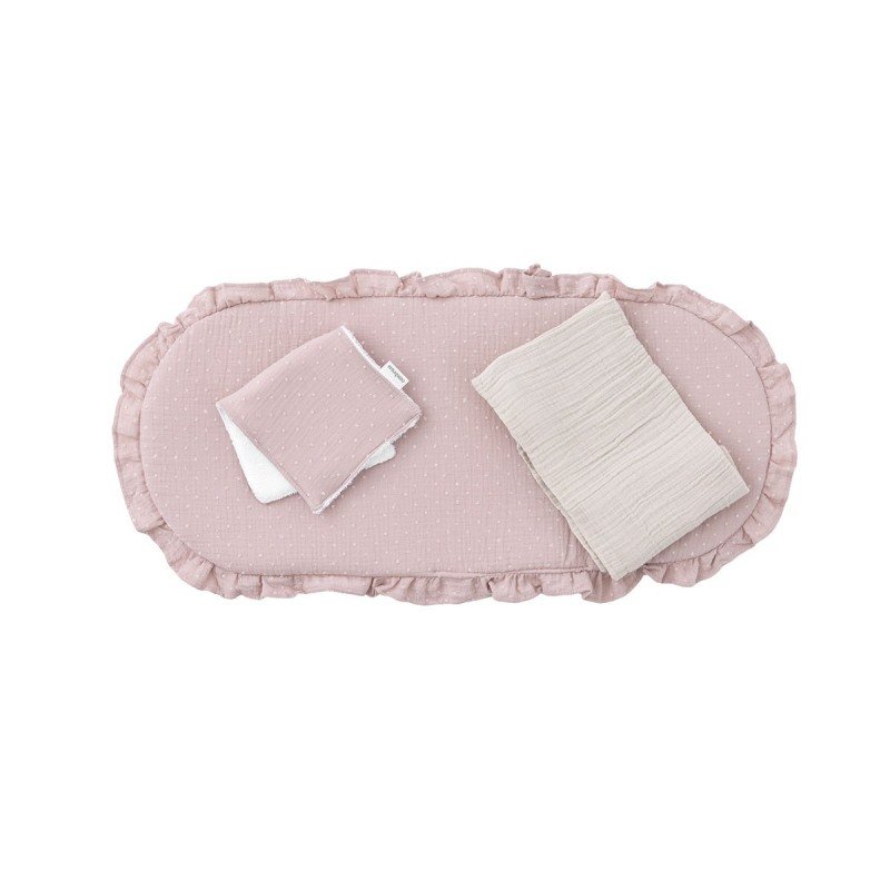 CUSCINO PER NAVICELLA PACK UNIC ROSA 35x75x1 CM