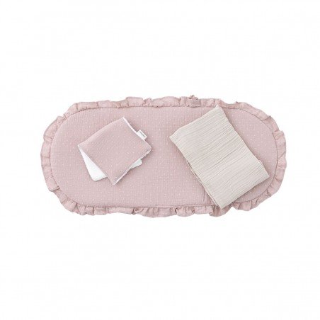 CUSCINO PER NAVICELLA PACK UNIC ROSA 35x75x1 CM