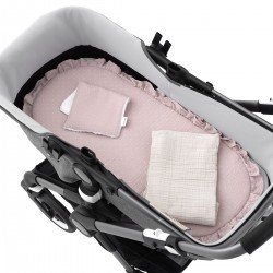 CUSCINO PER NAVICELLA PACK UNIC ROSA 35x75x1 CM