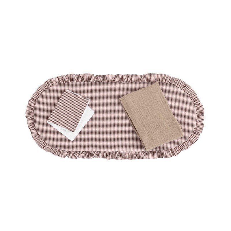 COUSSIN PORTE-BÉBÉ PACK TAYLOR ROSE 35x75x1 CM
