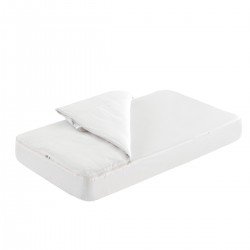 SAC COUCHAGE HOUSSE H/E REGENT CREMA 60x120x3 CM