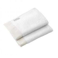 COMPLETO 2 ACCAPPATOIO REGENT CREMA 25x35x1 CM