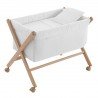 SMALL BED X WOOD UNE UNIC ECRU/NATURAL 55x87x74 CM