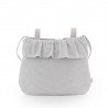 BOLSO MATERNAL BOHO POLO GREY 3.5x41x38.5 CM