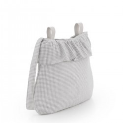 SAC DE MATERNITÉ BOHO POLO GREY 3.5x41x38.5 CM