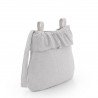 BORSA MATERNITÀ BOHO POLO GREY 3.5x41x38.5 CM