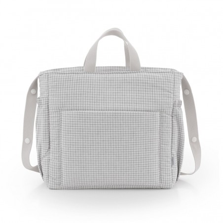 SAC DE MATERNITÉ PACK POLO GREY 16x43x37 CM