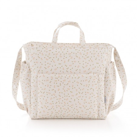 BOLSO MATERNAL PACK CHERRY ROSA 16x43x37 CM