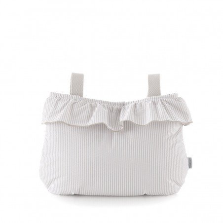ORGANIZER BAG BOHO CANDELA ECRU 13x38x20 CM