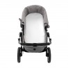 HOUSSE POUR NACELLE ZIP REV. POLO BLACK 35x75x35 CM