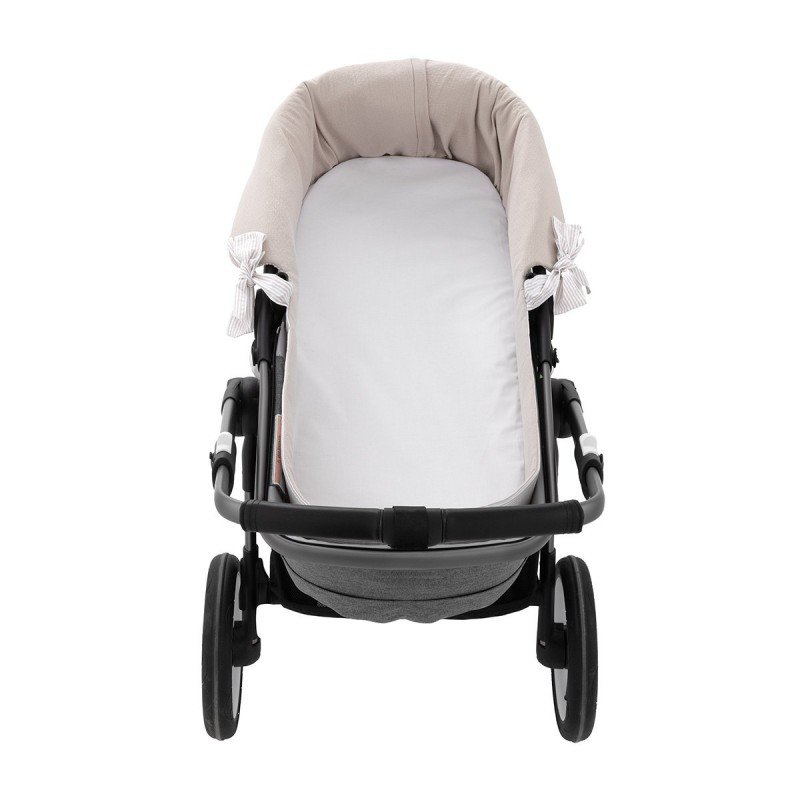 REV.INNER COVER CARRYCOT ZIP CANDELA ECRU 35x75x35 CM