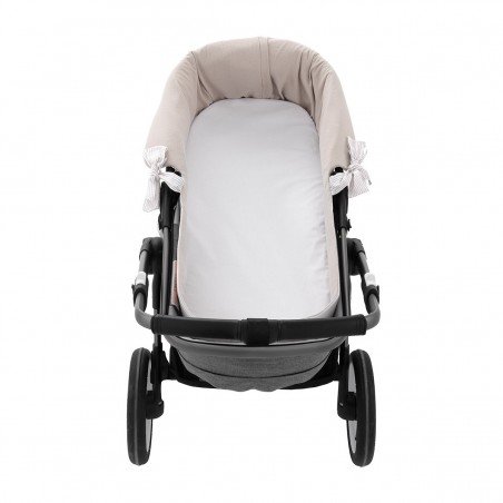 REV.INNER COVER CARRYCOT ZIP CANDELA ECRU 35x75x35 CM