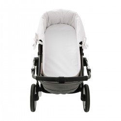 REV.INNER COVER CARRYCOT ZIP CANDELA ECRU 35x75x35 CM