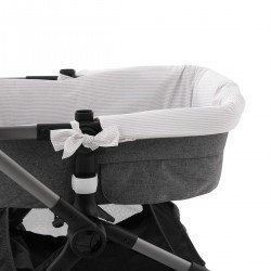 REV.INNER COVER CARRYCOT ZIP CANDELA ECRU 35x75x35 CM