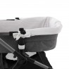 HOUSSE POUR NACELLE ZIP REV. CANDELA ECRU 35x75x35 CM