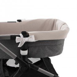 REV.INNER COVER CARRYCOT ZIP CANDELA ECRU 35x75x35 CM