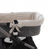 REV.INNER COVER CARRYCOT ZIP DUTTON STONE 35x75x35 CM