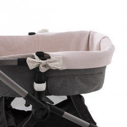 REV.INNER COVER CARRYCOT ZIP DUTTON STONE 35x75x35 CM