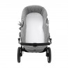 HOUSSE POUR NACELLE REVERS. POLO BLACK 35x75x35 CM
