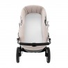 GARNITURA CAPAZO REVERSIBLE CANDELA CRUDO 35x75x35 CM