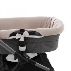 REVERS.INNER COVER CARRYCOT CANDELA ECRU 35x75x35 CM
