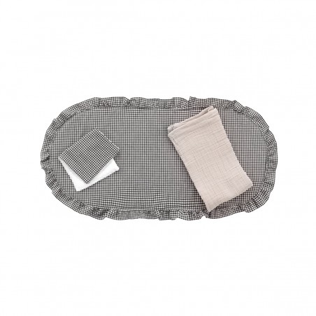 TRAPUNTA PER NAVICELLA PACK POLO BLACK 35x75x1 CM