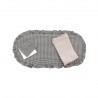 TRAPUNTA PER NAVICELLA PACK POLO BLACK 35x75x1 CM