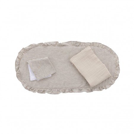 QUILT FOR PRAM PACK DUTTON STONE 35x75x1 CM