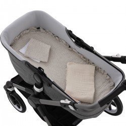 QUILT FOR PRAM PACK DUTTON STONE 35x75x1 CM