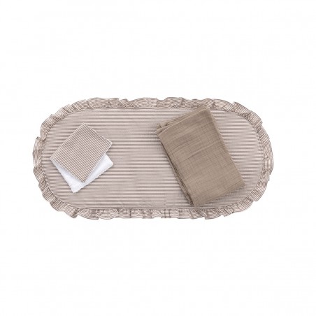 PACK COLCHA CAPAZO CANDELA WINE 35x75x1 CM