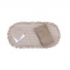 PACK COLCHA CAPAZO CANDELA WINE 35x75x1 CM