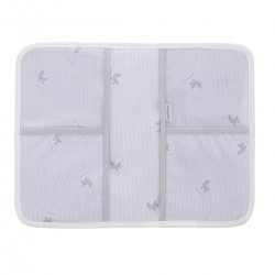 PROTÈGE-CARNET DE SANTÉ POLO GREY 3x19x27 CM
