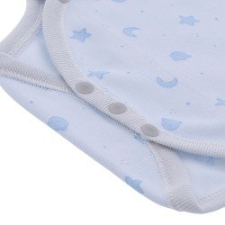 BODY L.SLEEVE CROSSED 729,1 TEDDY BLUE