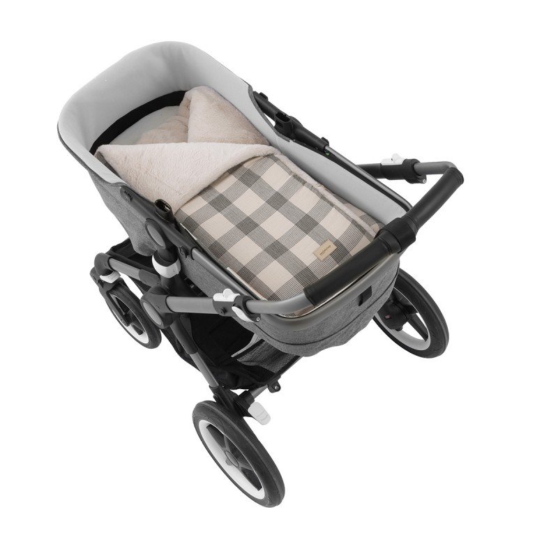 BABY FOTTMUFF FOR PRAM NO HOOD CHELSA RICE 33x70x5 CM
