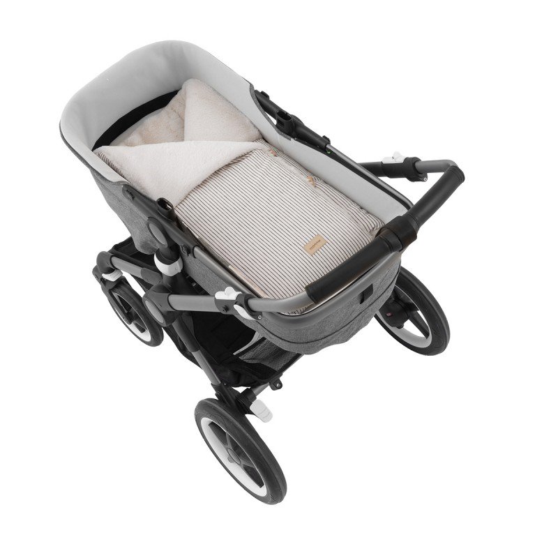 BABY FOTTMUFF FOR PRAM NO HOOD DUTTON STONE 33x70x5 CM