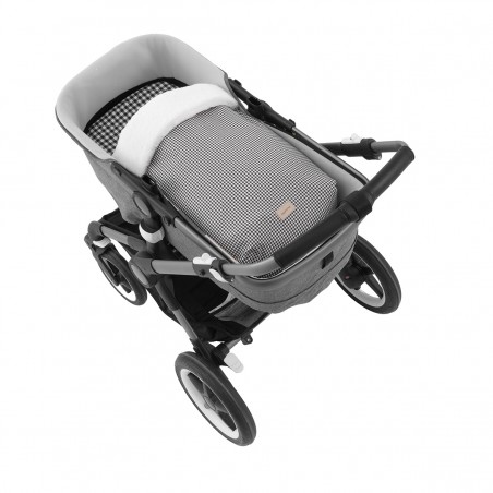 SACCO NANNA 2 IN 1 INVERNO POLO BLACK 35x80x6 CM