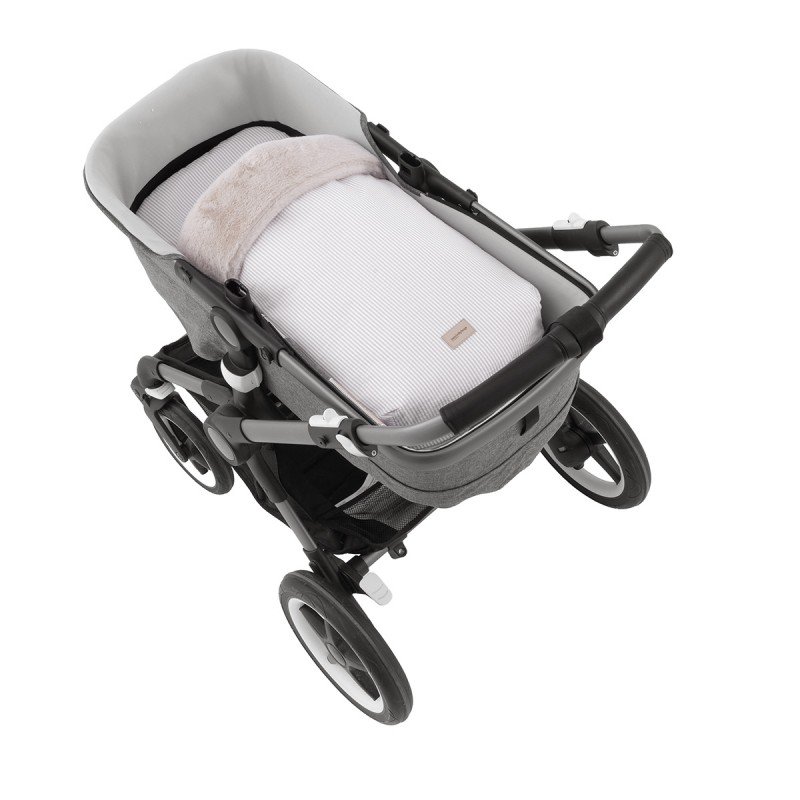 FOOTMUFF 2 IN 1 WINTER CANDELA ECRU 35x80x6 CM