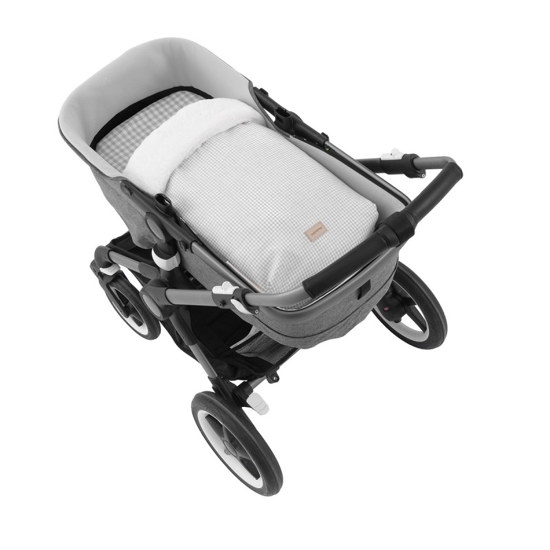 FOOTMUFF 2 IN 1 WINTER POLO GREY 35x80x6 CM