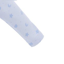 BODY L.SLEEVE CROSSED 729,1 TEDDY BLUE