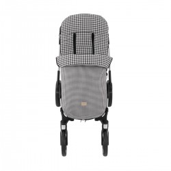 UNIV.FOOTMUFF STROLLER TOKYO POLO BLACK 43x92x5 CM