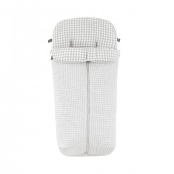 UNIVERSAL FOOTMUFF STROLLER POLO GREY 45x98x3 CM